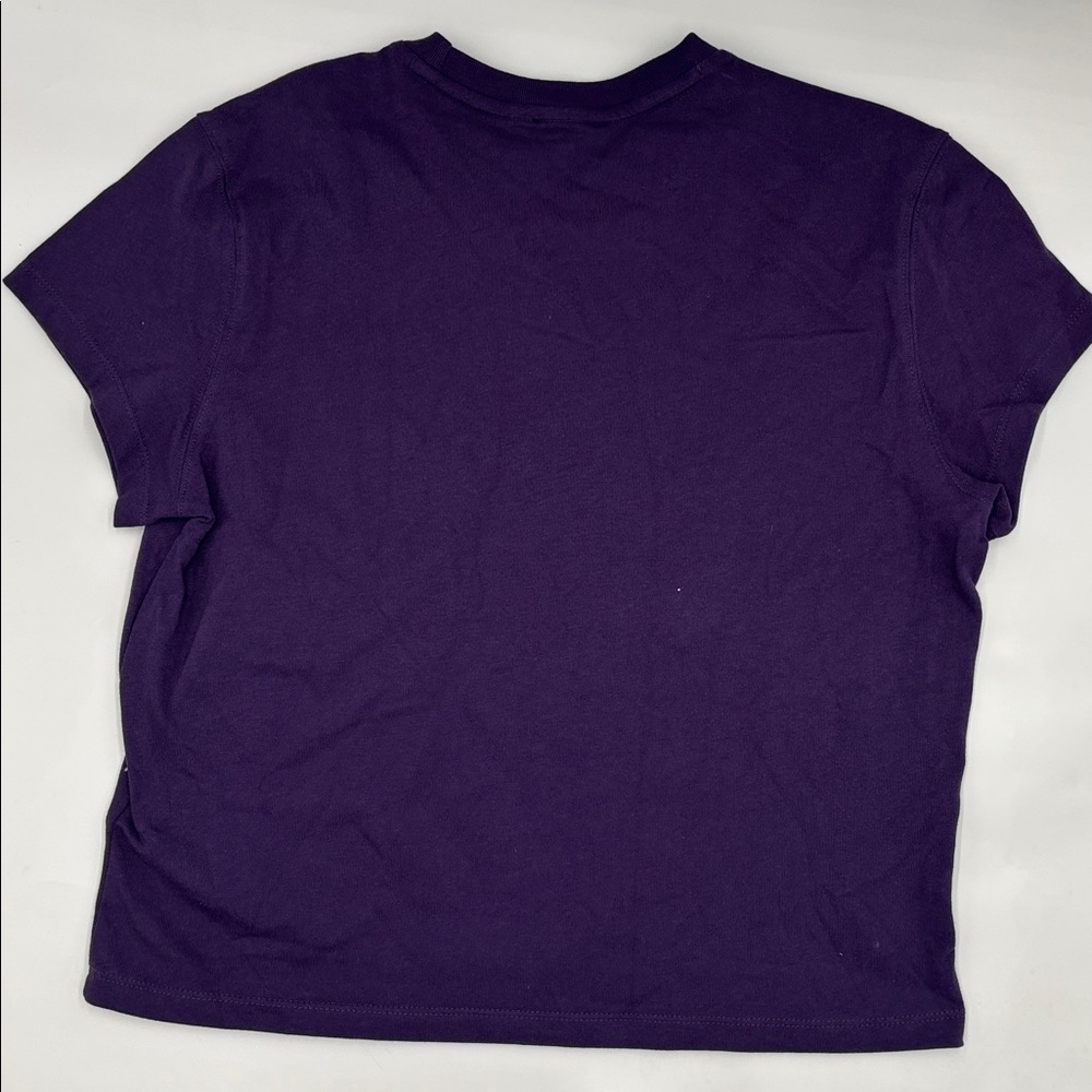 Adidas Originals Essentials Slim T-Shirt in Aurora Plum - Picture 4 of 7